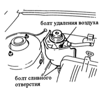 1.11.17 Слив отстоя топливного фильтра дизельного двигателя/замена топливного фильтра