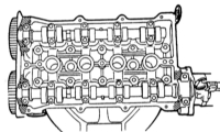  Снятие и установка головки цилиндров/замена прокладки головки цилиндров Mazda 323